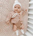 Snuggle Hunny | Ivory Merino Wool Bonnet & Booties