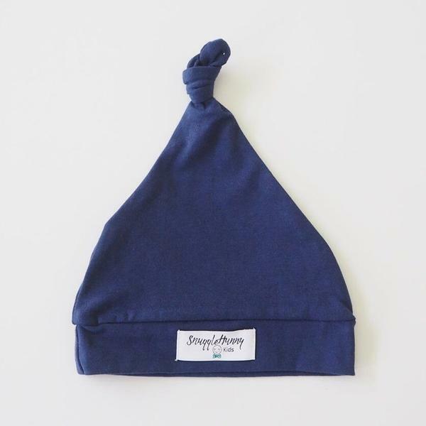 Snuggle Hunny | Navy knotted Beanie