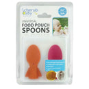 UNIVERSAL FOOD POUCH SPOON 2PK | Cherub baby - pink