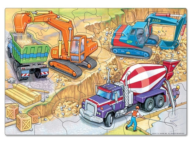 Magnetic Puzzle and Playboard - Construction | T.S.Shure