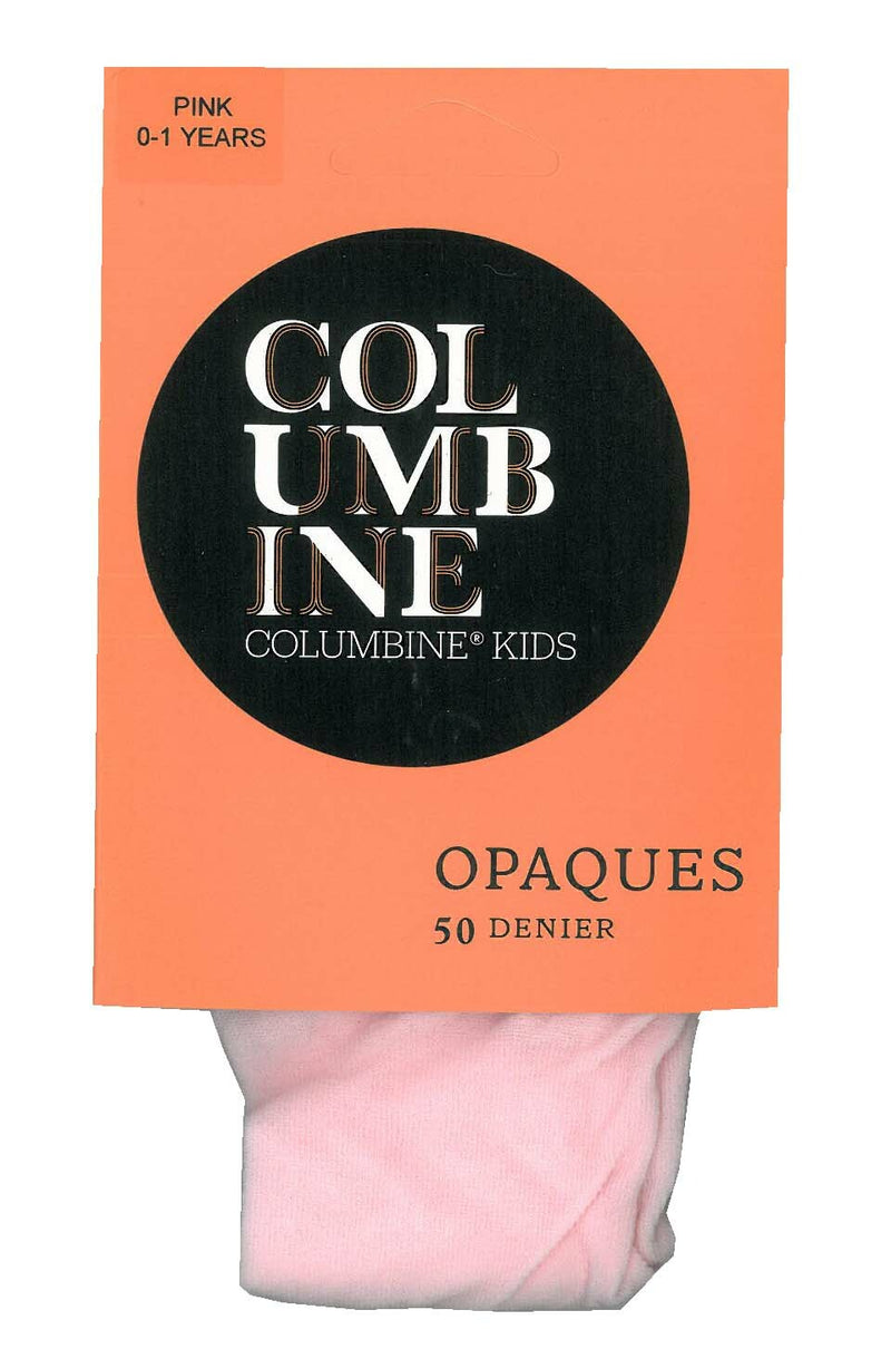 Columbine | Opaques Tights - Pink