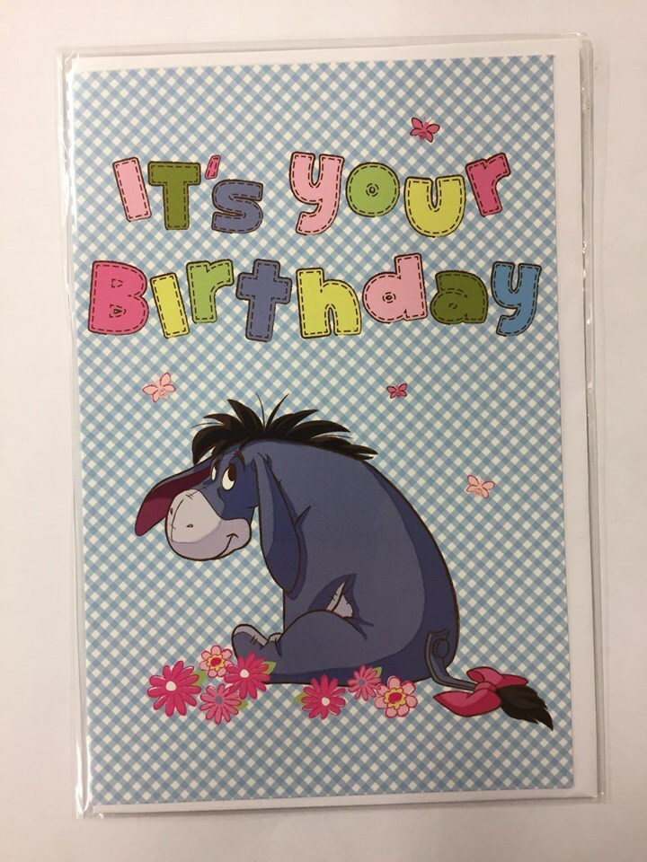 Birthday Card | Its Your Birthday | Eeyore