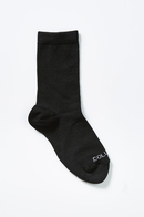 Columbine | Merino Crew Socks - Black