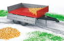 Bruder | Tipping Trailer- Red & Grey