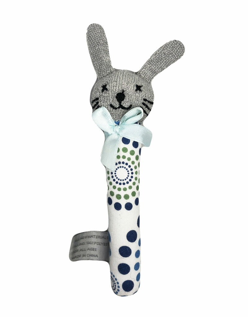 es Kids | Bunny Rattle - Sml | Assorted Colours