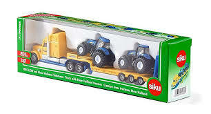 Siku | Freight Liner with 2 New Hollands 1805