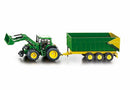 Siku 1843 | John Deere with Front Loader & Trailer