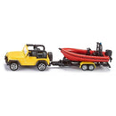 Siku 1658 | Jeep Wrangler with Trailer & Boat
