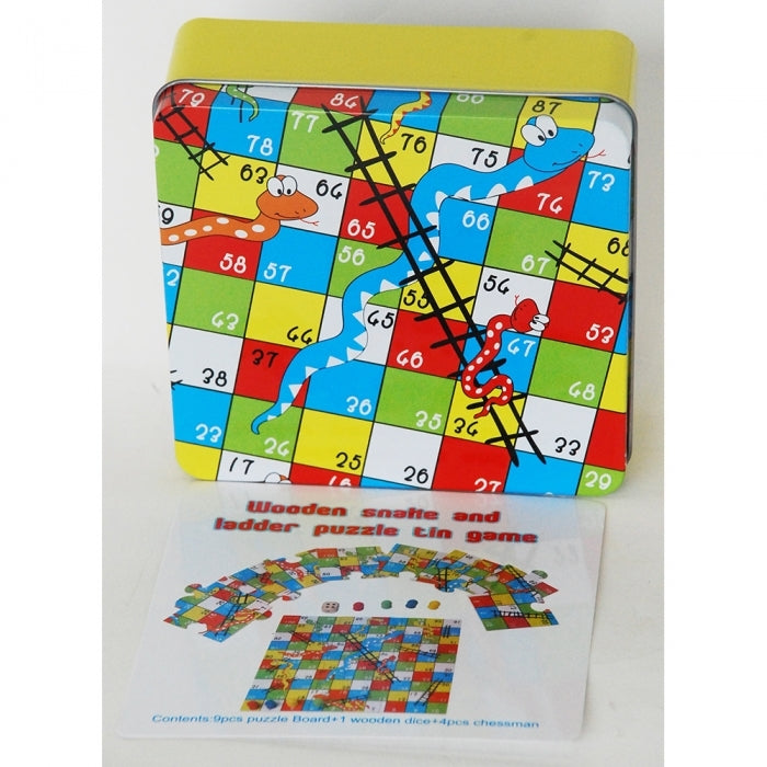 ToysLink | Snakes & Ladders in Tin