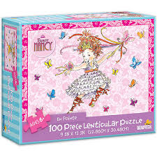 Fancy Nancy Lenticular Puzzle 100 Pc