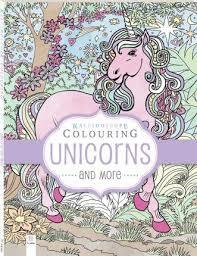 Kaleidoscope Colouring Unicorns