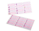 Spencil | Write & Iron On Name Labels -40pk Pink/Purple