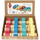 LCBF | Wooden Mini Car -Asstd RRP $19.99 SPECIAL  $9.99