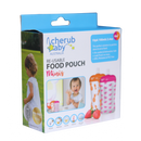 CHERUB BABY | RE-USEABLE FOOD POUCH 10 - AsstPK