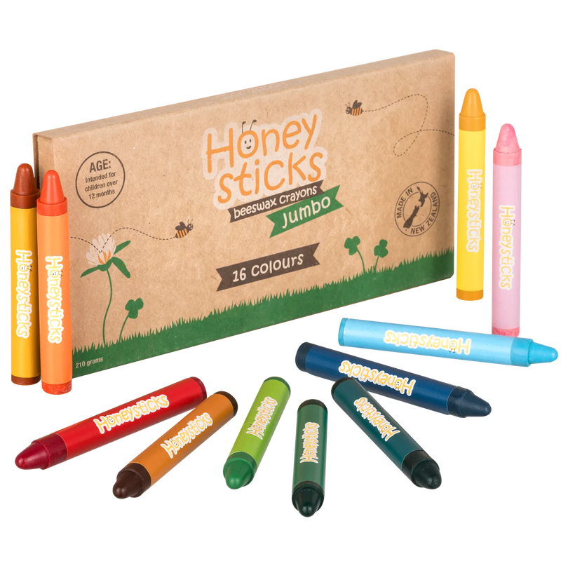 Honeysticks Jumbo  Crayons 16pk