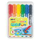 Crayons Amos Multi Glassfun Colorix 6 Pack