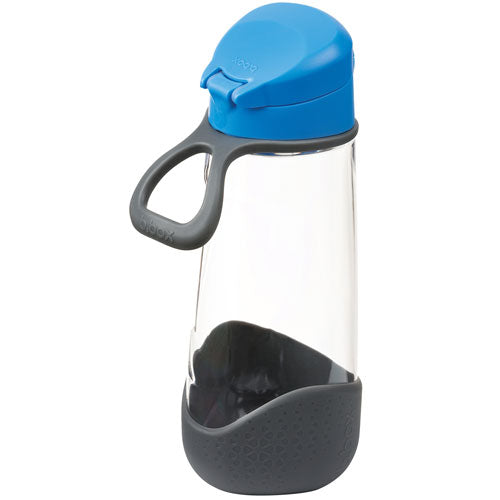 Sport Water Bottle with Spout by Bbox 600ml Blue Slate