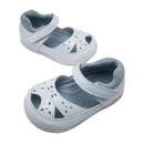 Little Chic | White Patent Cut Out Toddler Shoe