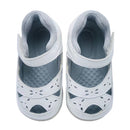 Little Chic | White Patent Cut Out Toddler Shoe