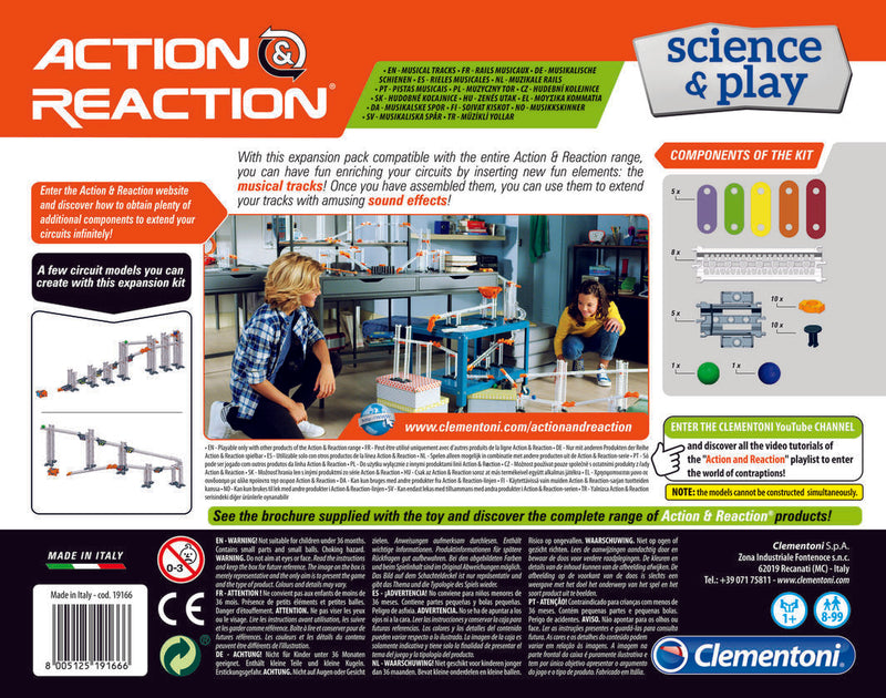 Clementoni  | Action & Reaction Sound Track