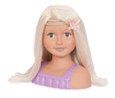 Our Generation | Trista Doll Bust - Blonde  Hair Dressing Set