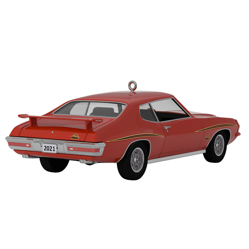 Hallmark | 1971 Pontiac® GTO™ Judge™ Classic American Cars 2021 Metal Ornament