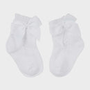 DK | BABY BOW CREW SOCKS - IVORY WHITE