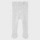 Designer Kidz | Baby Cable Knit Tights Cream