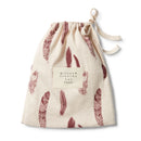 W & F | Organic Cot Sheet-Falling Feathers