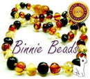 Amber Beads |  Baby Teething Necklace - Binnie Beads