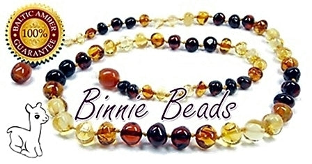 Amber Teething | Binnie Beads - Child