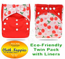 Binnie Premium Eco Friendly Nappy Matched Pairs