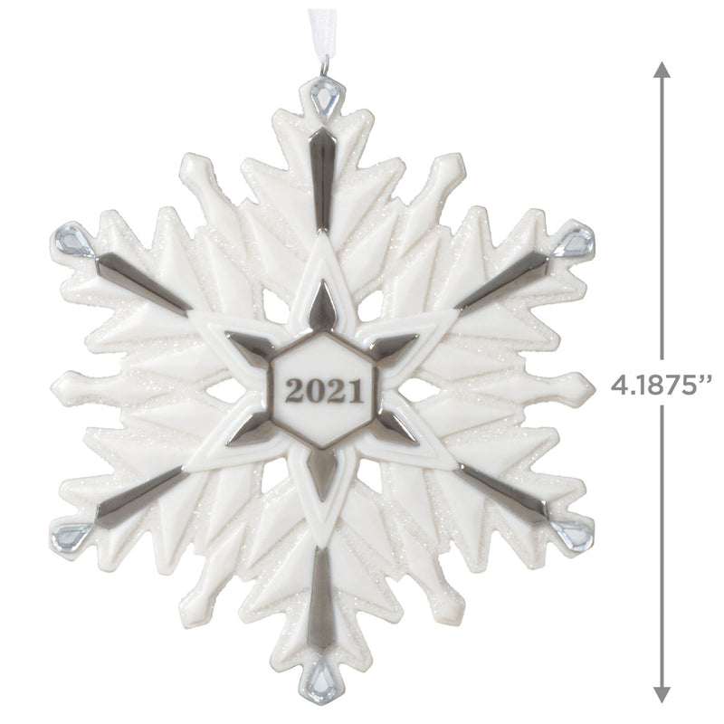 Hallmark |  2021 Snowflake keepsake