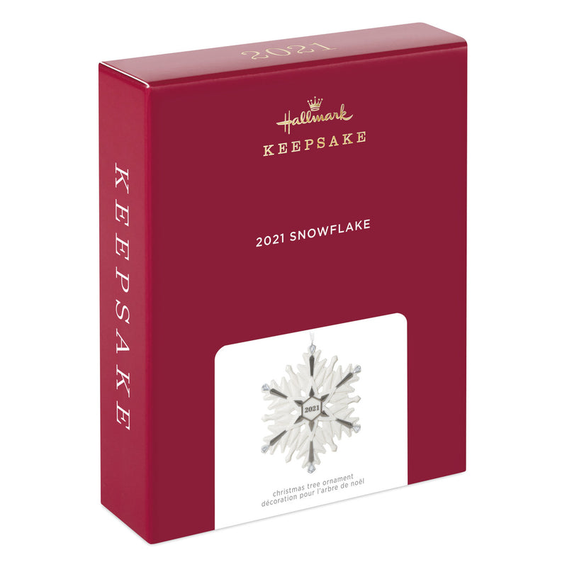 Hallmark |  2021 Snowflake keepsake