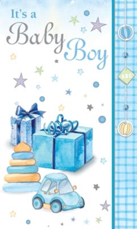 It's a Baby Boy card