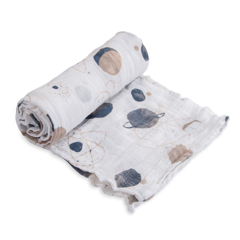 Little Unicorn Cotton Muslin Swaddle -  Planetary