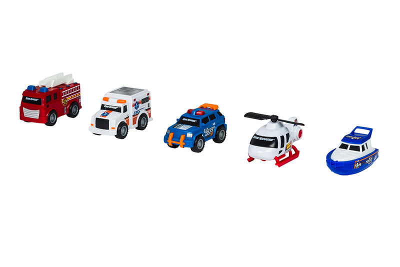 NIKKO - Road Rippers - Rush & Rescue mini 5 pack