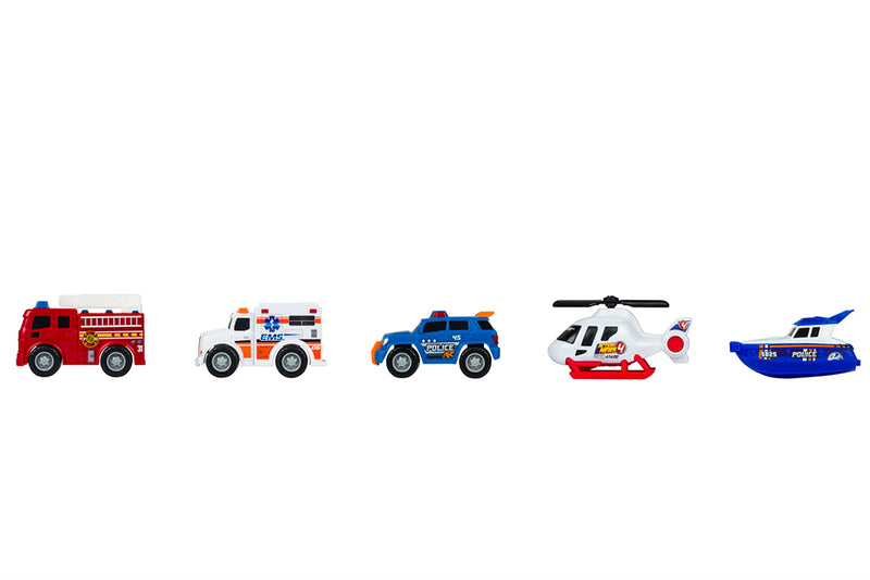 NIKKO - Road Rippers - Rush & Rescue mini 5 pack