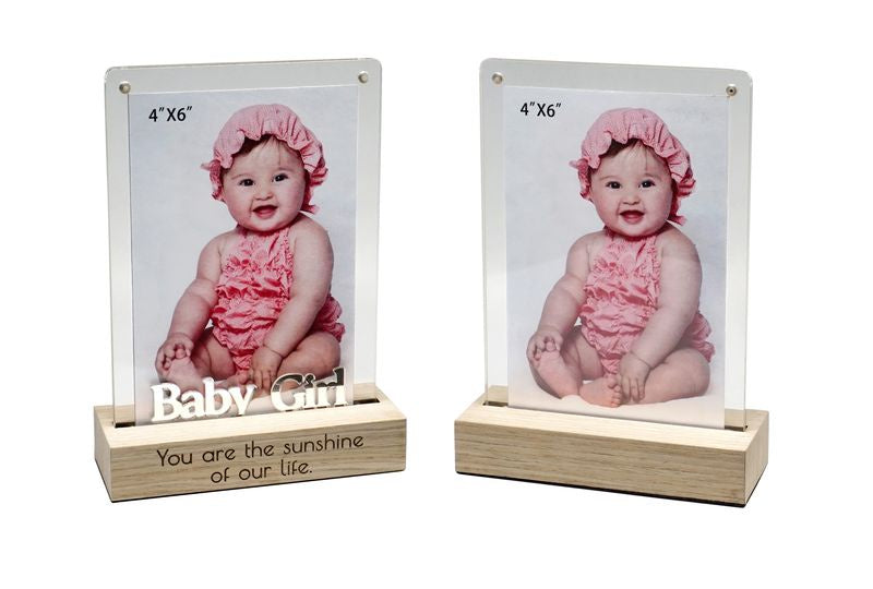 Dual View Frame Baby Girl