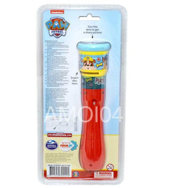 Paw Patrol Slideshow Projector Torch