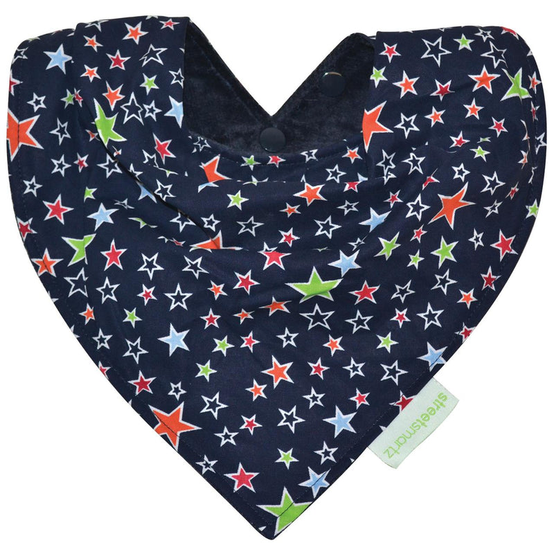 SILLY BILLYZ \ TOWEL ADULT/YOUTH BANDANA NAVY BLUE STAR