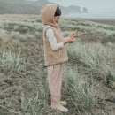 Crywolf | Reversible Vest -Dusty Pink/Camel  RRP $99.99  SPECIAL $69.99