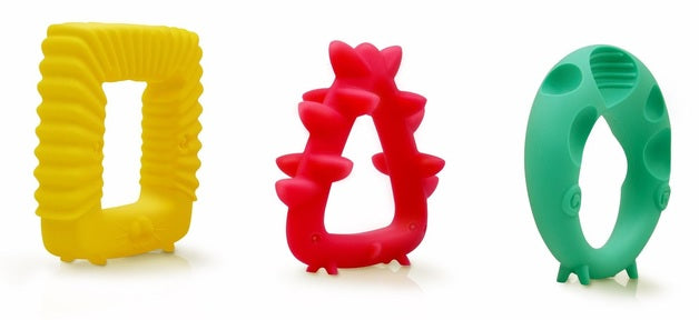 Mombella | Educational Geometry Animal Teethers