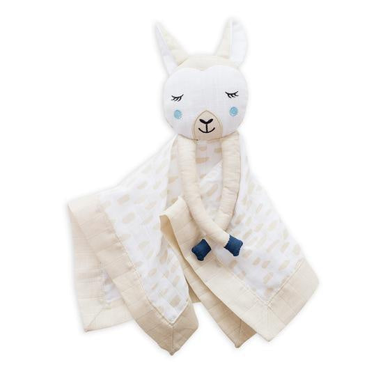 Lulujo | Cotton Baby Lovies -  Llama