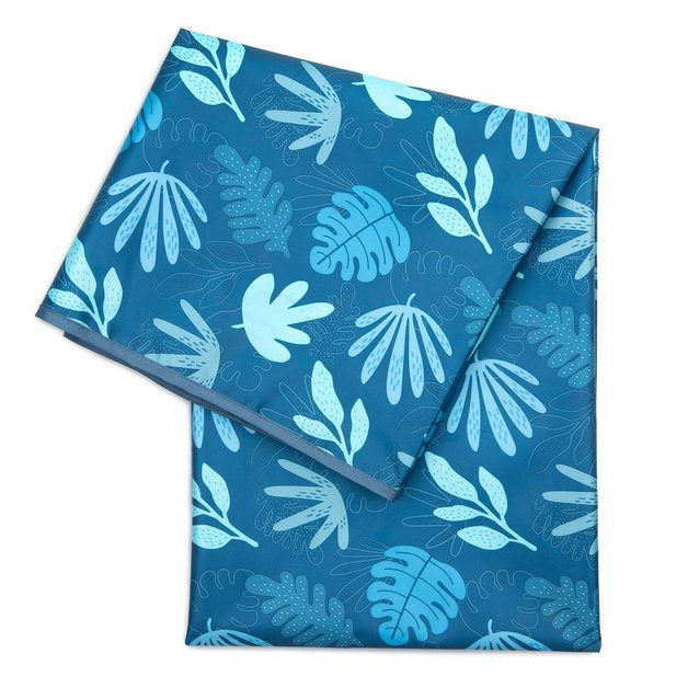 Bumkins: Waterproof Splat Mat - Blue Tropic