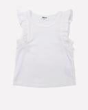 Alfaberry | Flutter Frill Top Coconut RRP $17.99