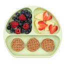 Bumkins - Silicone Grip Dish Sage