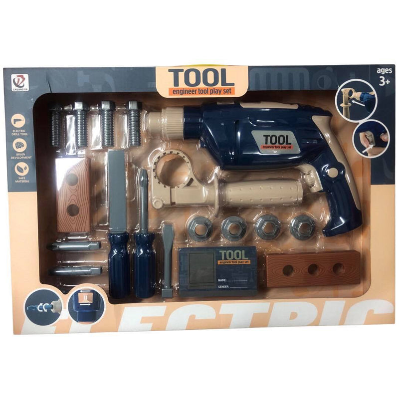 Tool Play Set with Drill RRP $44.99