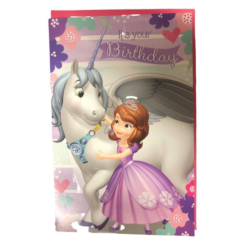 It's Your Birthday - Sofia the First card
