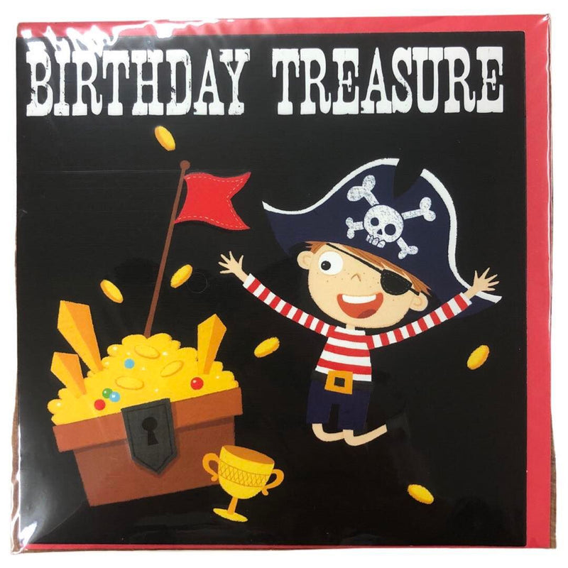 Birthday treasure - Pirate Birthday card